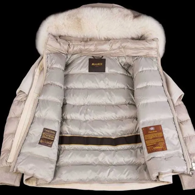 2023 AW NEW  MooRER PEGASO-CWR 3way Down coat #44 MARMO Virgin wool/Natural down 44 Silver HW[EXCELLENT][Authentic]