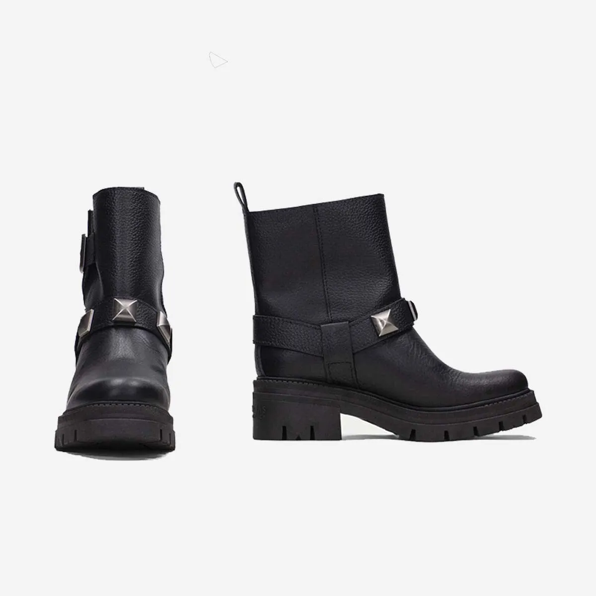 BIKER STYLE ANKLE BOOT