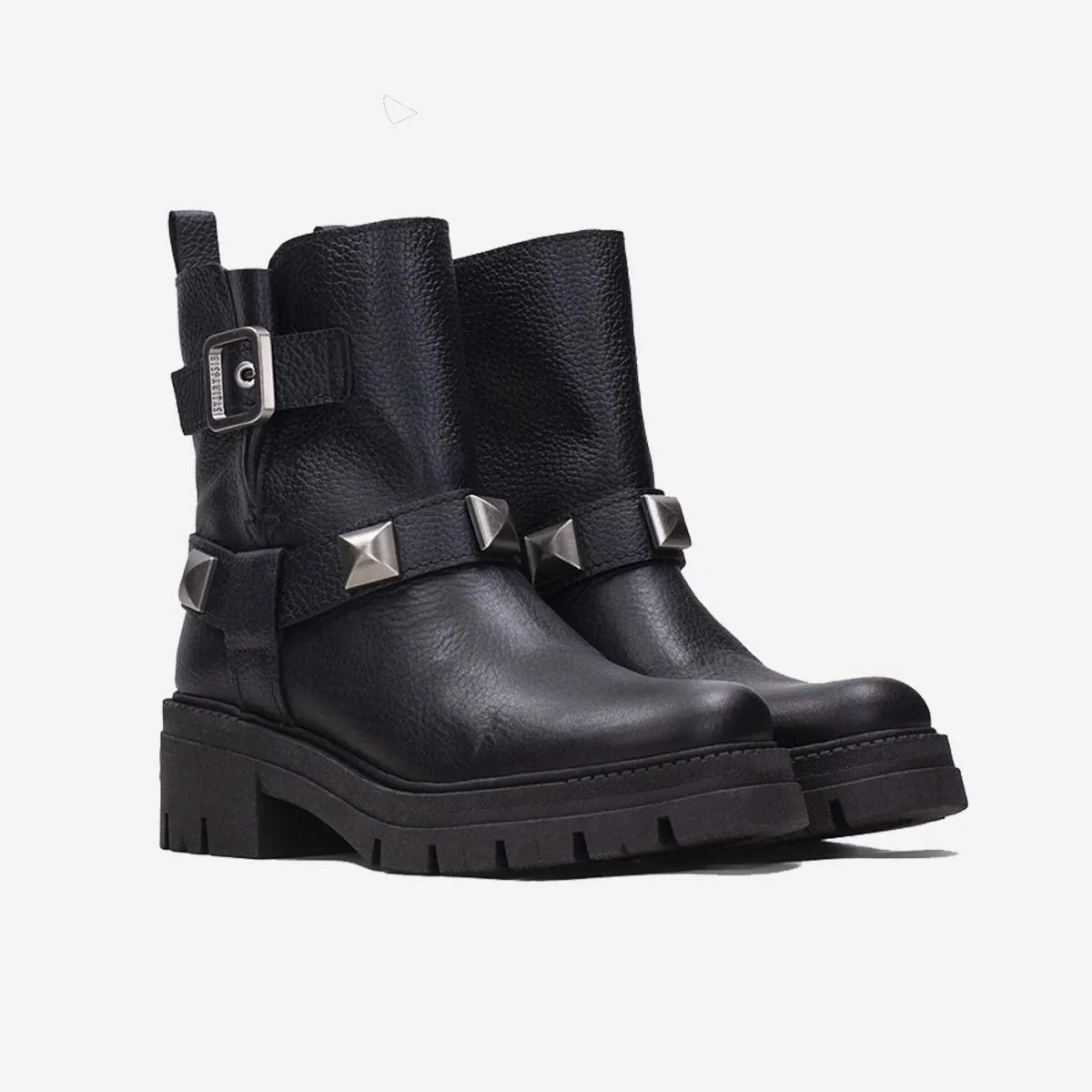 BIKER STYLE ANKLE BOOT