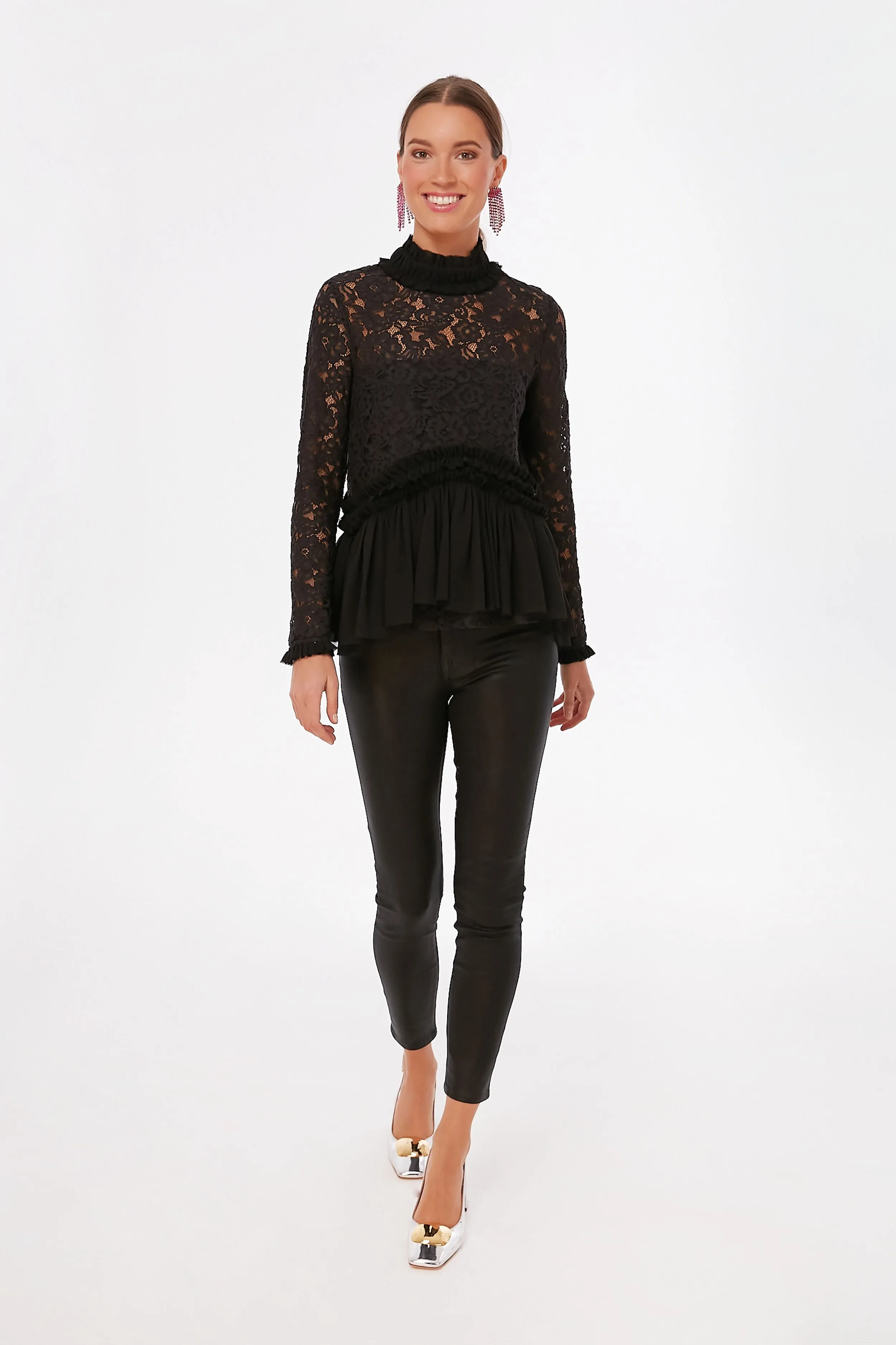 Black Lace Myla Top