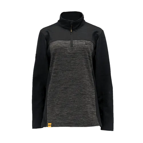 DEWALT Charlotte Womens Regular Fit, Quarter Zip, Stretch Work Fleece