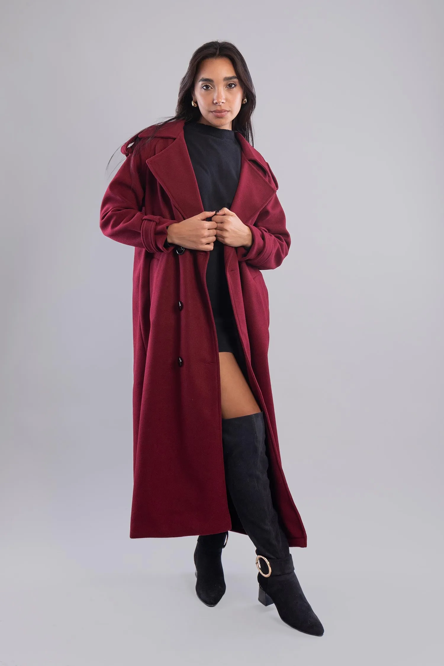 Double Breasted Coat - Mitcha Label