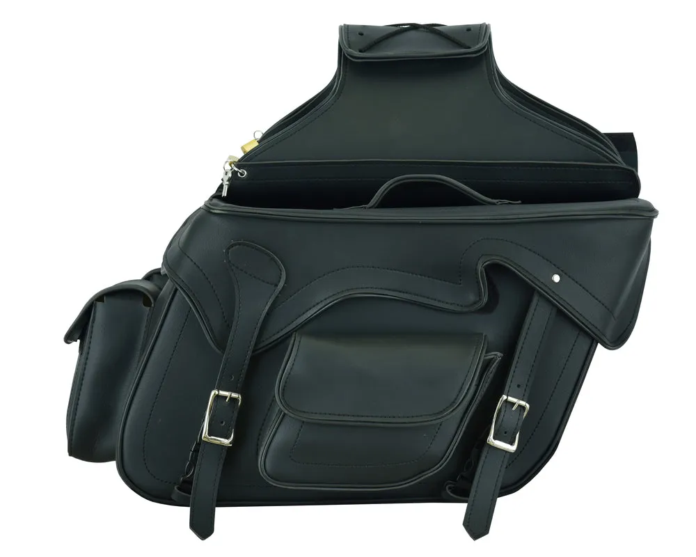 DS322 Two Strap Saddle Bag