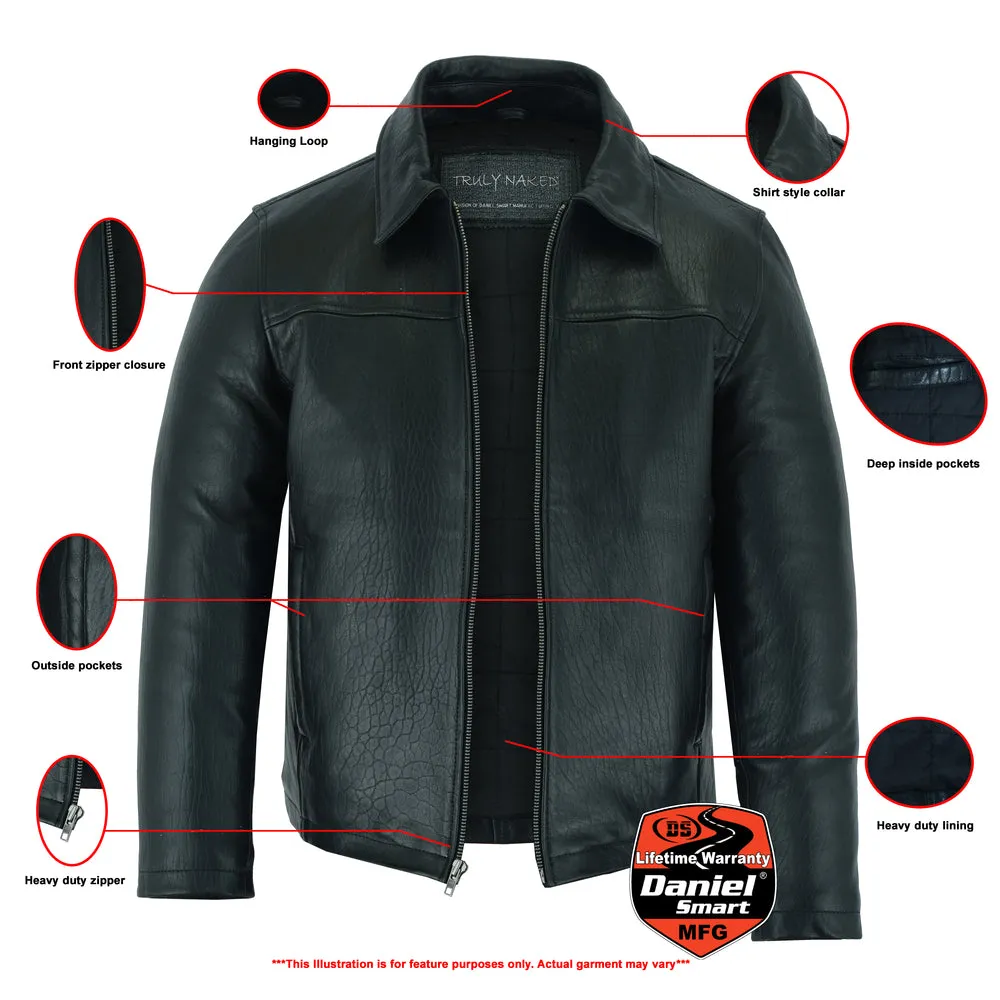 DS780 Men's Drum Dyed New Zealand Lambskin Jacket