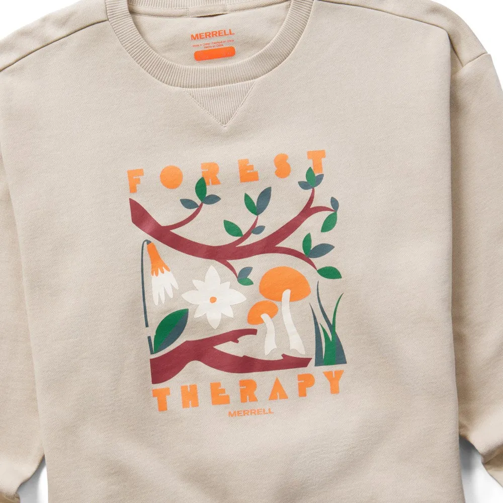 Forest Therapy Fleece Crewneck Women's