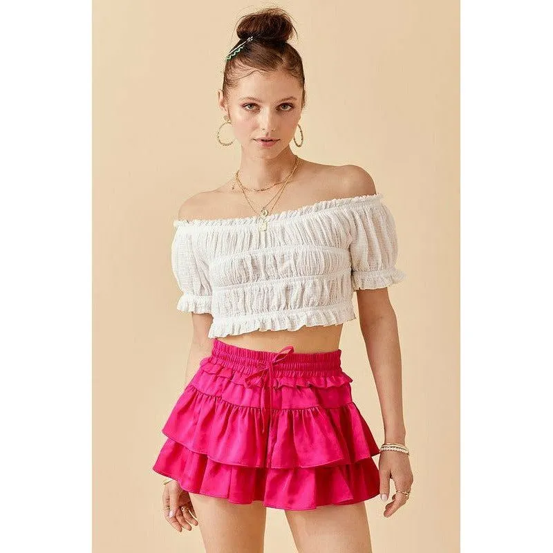 It's a Party Ruffle Tiered Skort