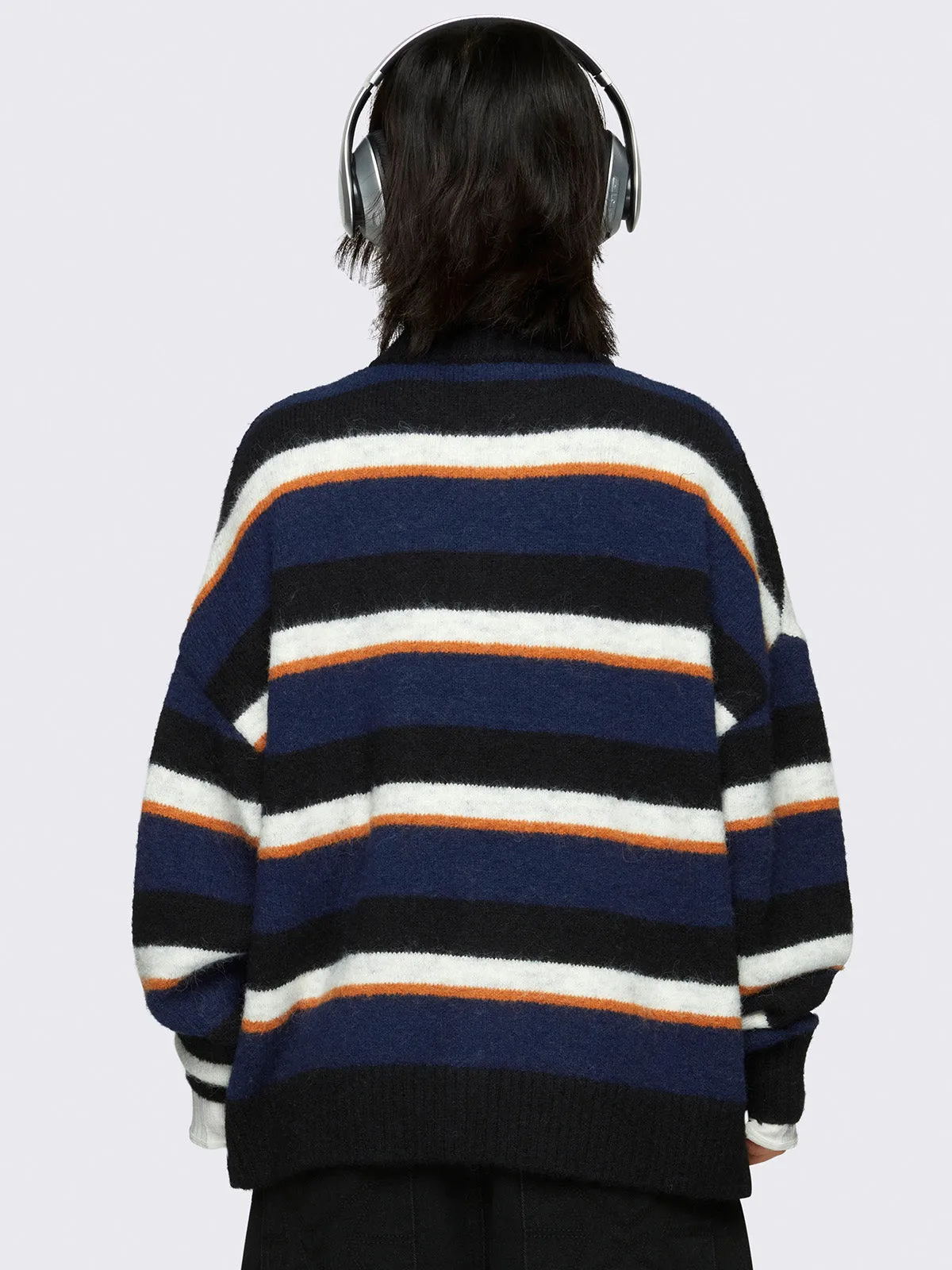 Jane Striped Cardigan