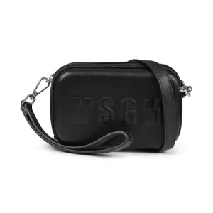 Logo Embossed Shoulder Bag