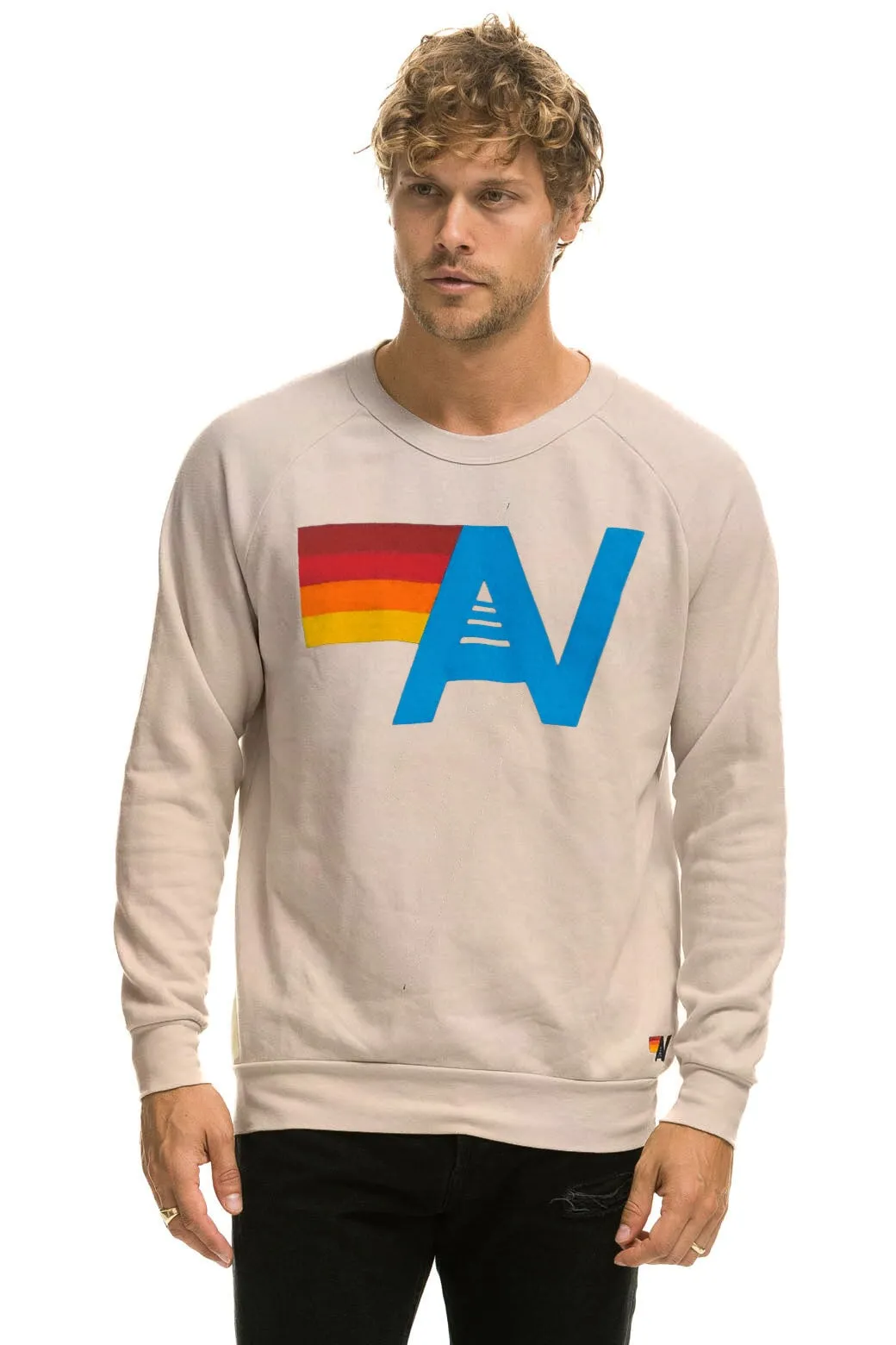 LOGO SWEATSHIRT - SAND