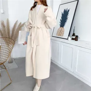 Long Knit Cardigan Jacket