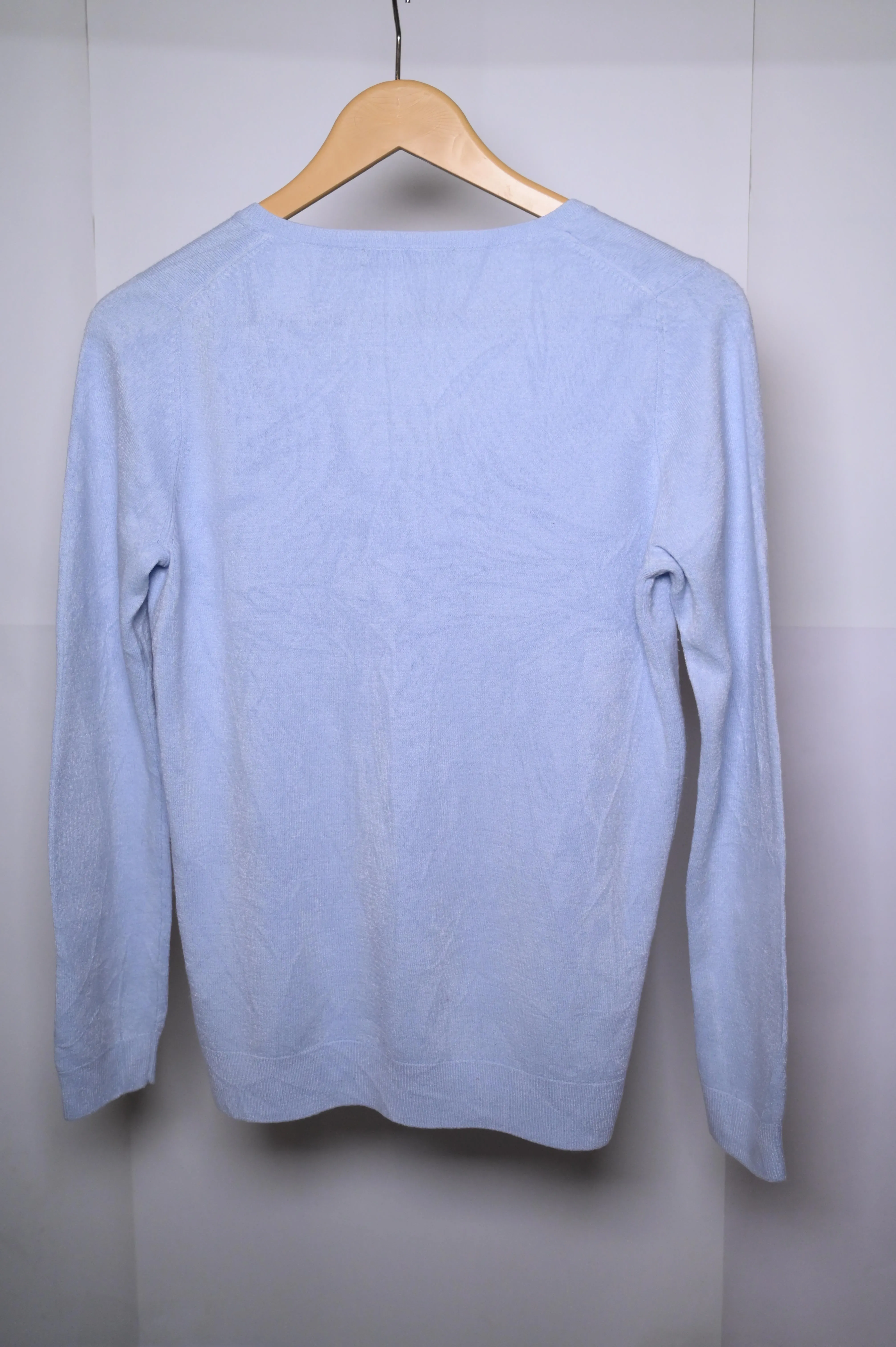 M&S Baby Blue Sweatshirt - Medium