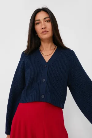 Navy Mirabel Cardigan