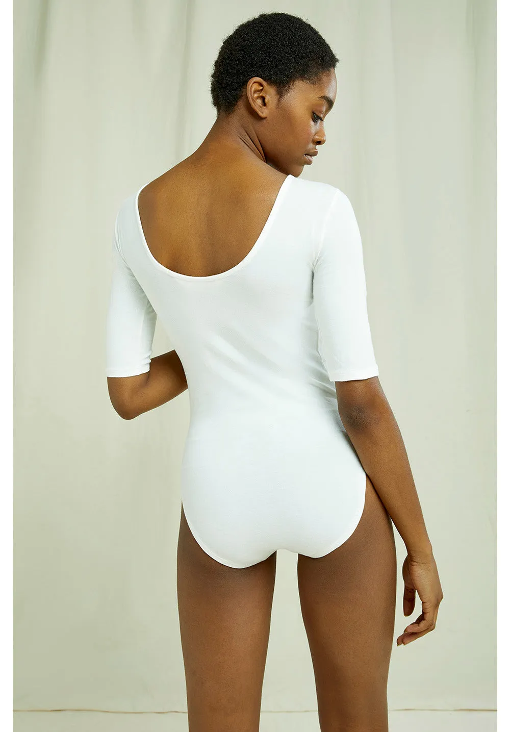 Nicole Bodysuit in Black & White