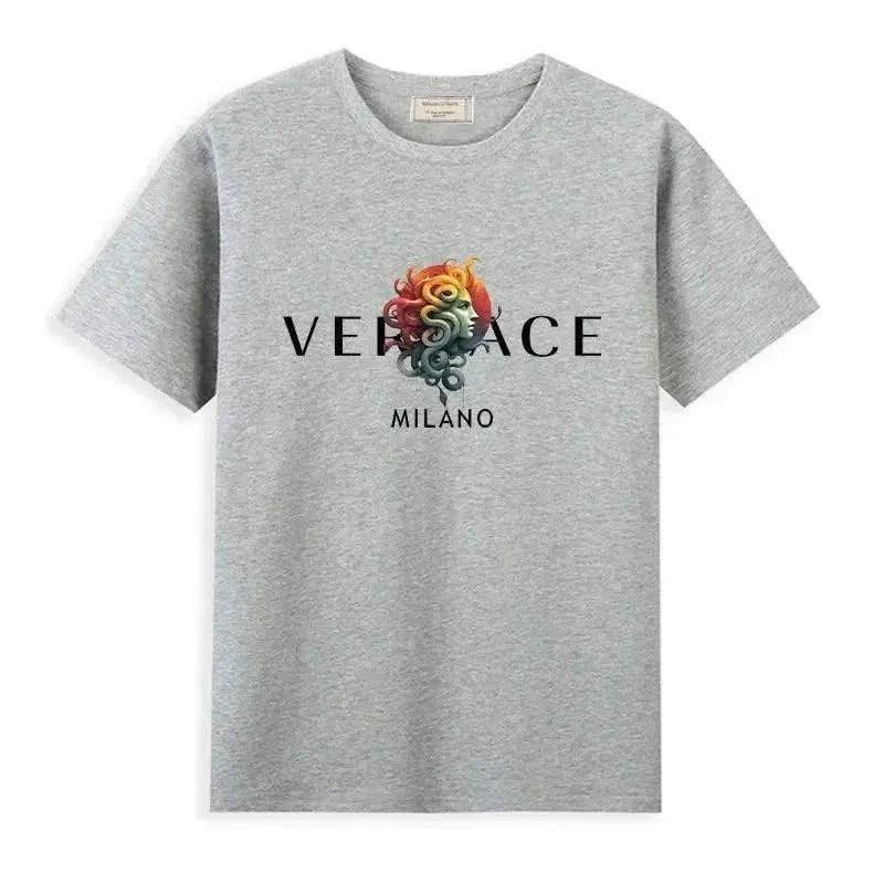 NoEnName_Null Luxury Cotton Casual Tees for Men