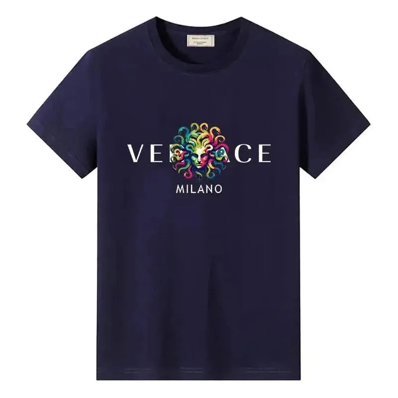 NoEnName_Null Luxury Cotton Casual Tees for Men