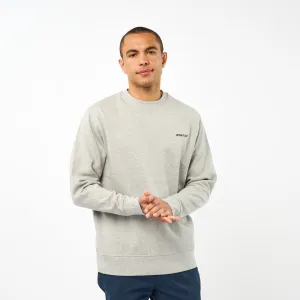 Omnitau Men's Muir Organic Cotton Medium Fit Sweatshirt - Heather Grey