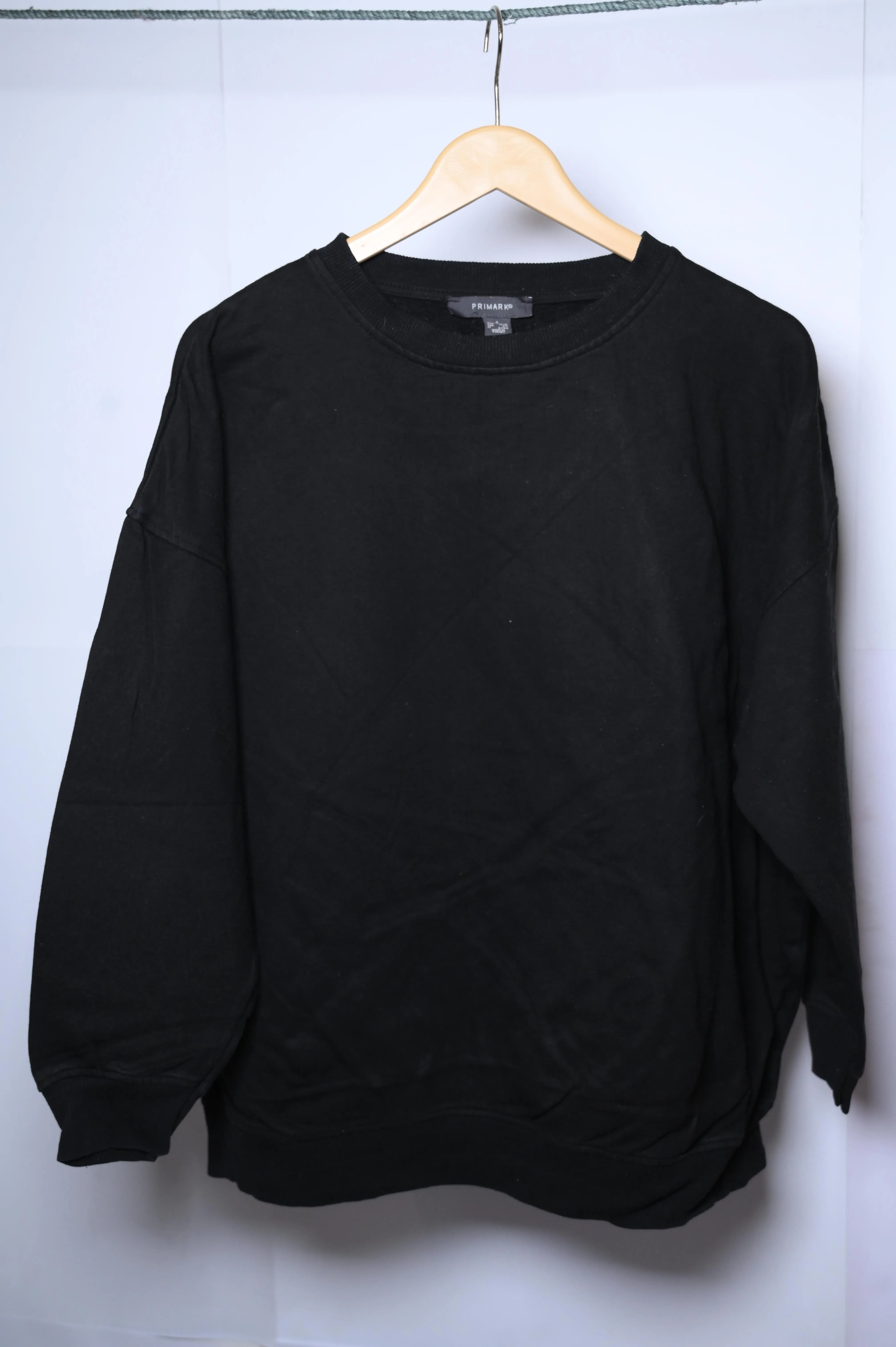 Primark Black Sweatshirt - Medium