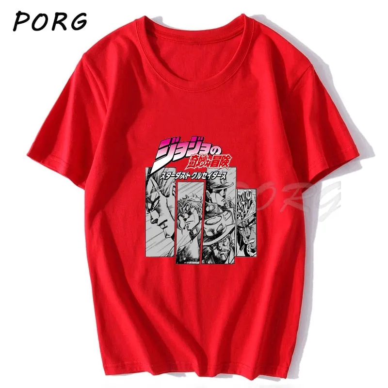 Printed T-shirt-4 Jojos Bizarre Adventure (Colors Available)