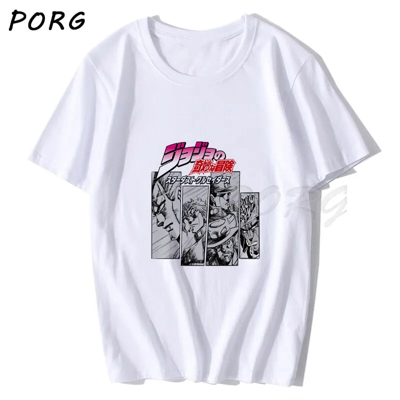 Printed T-shirt-4 Jojos Bizarre Adventure (Colors Available)