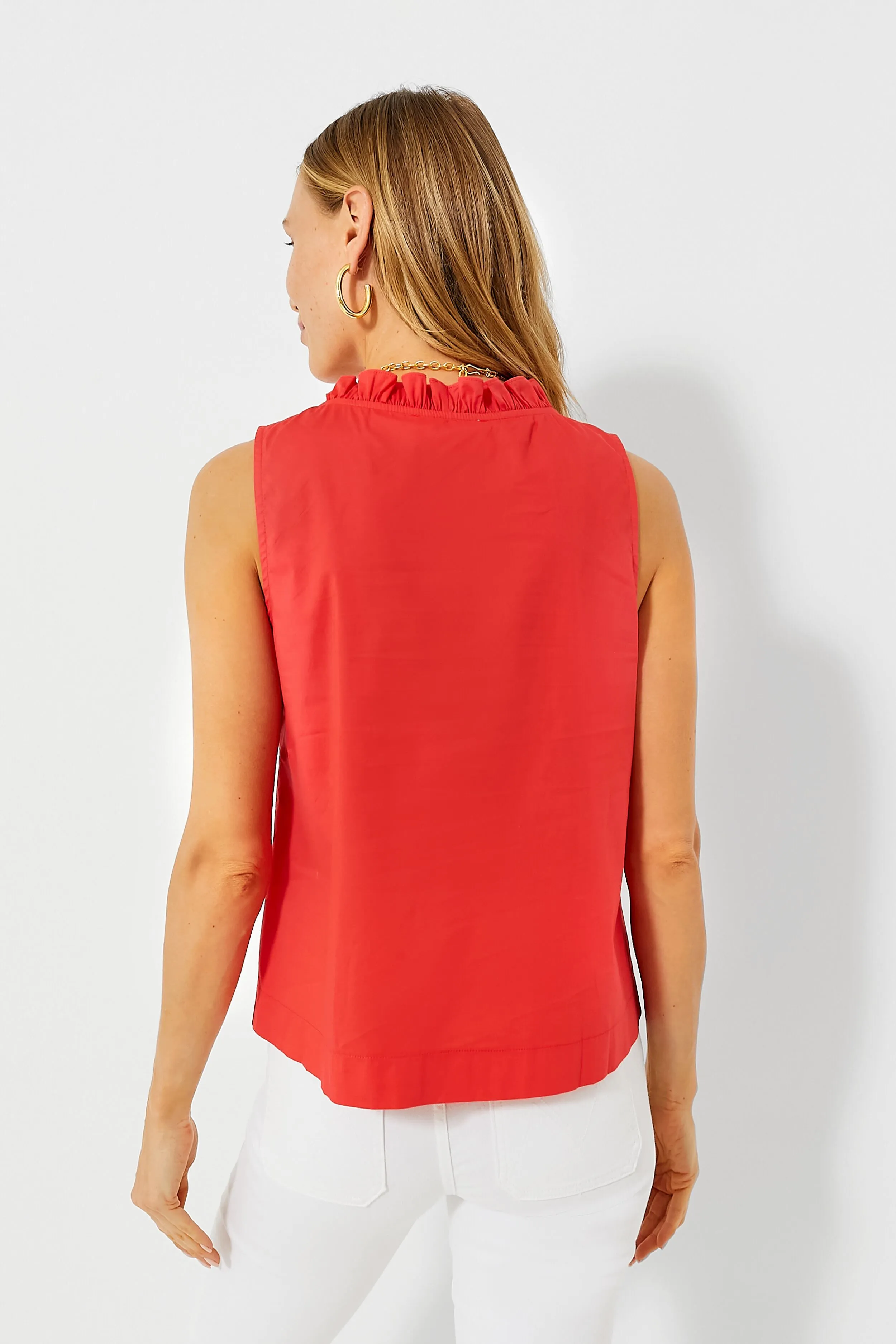 Red Veronica Top