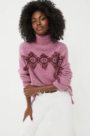 Rose Benoite Turtleneck Sweater