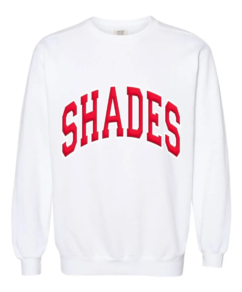 Shades -  Puff Print Crewneck