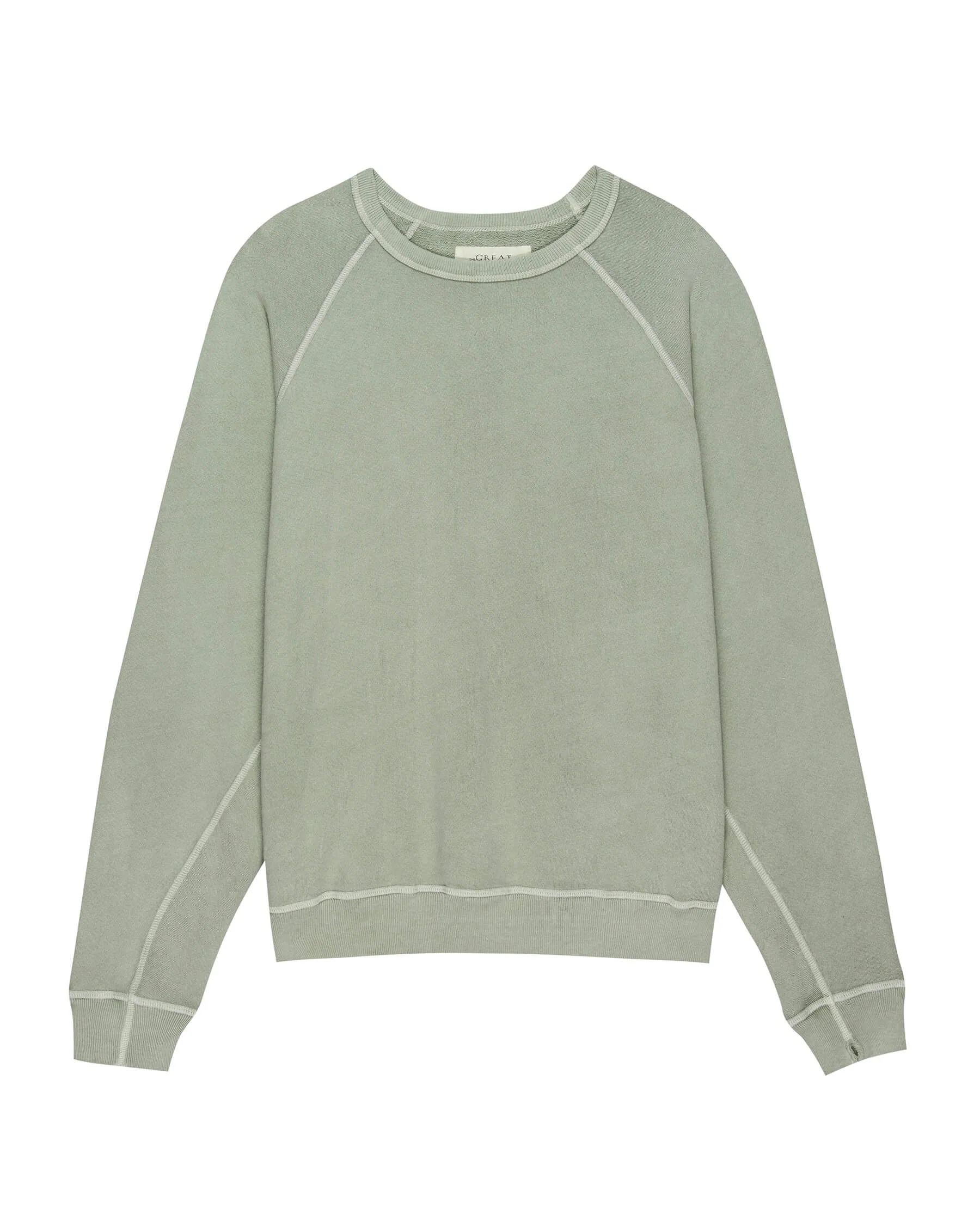 The Men's College Sweatshirt. -- Seafoam