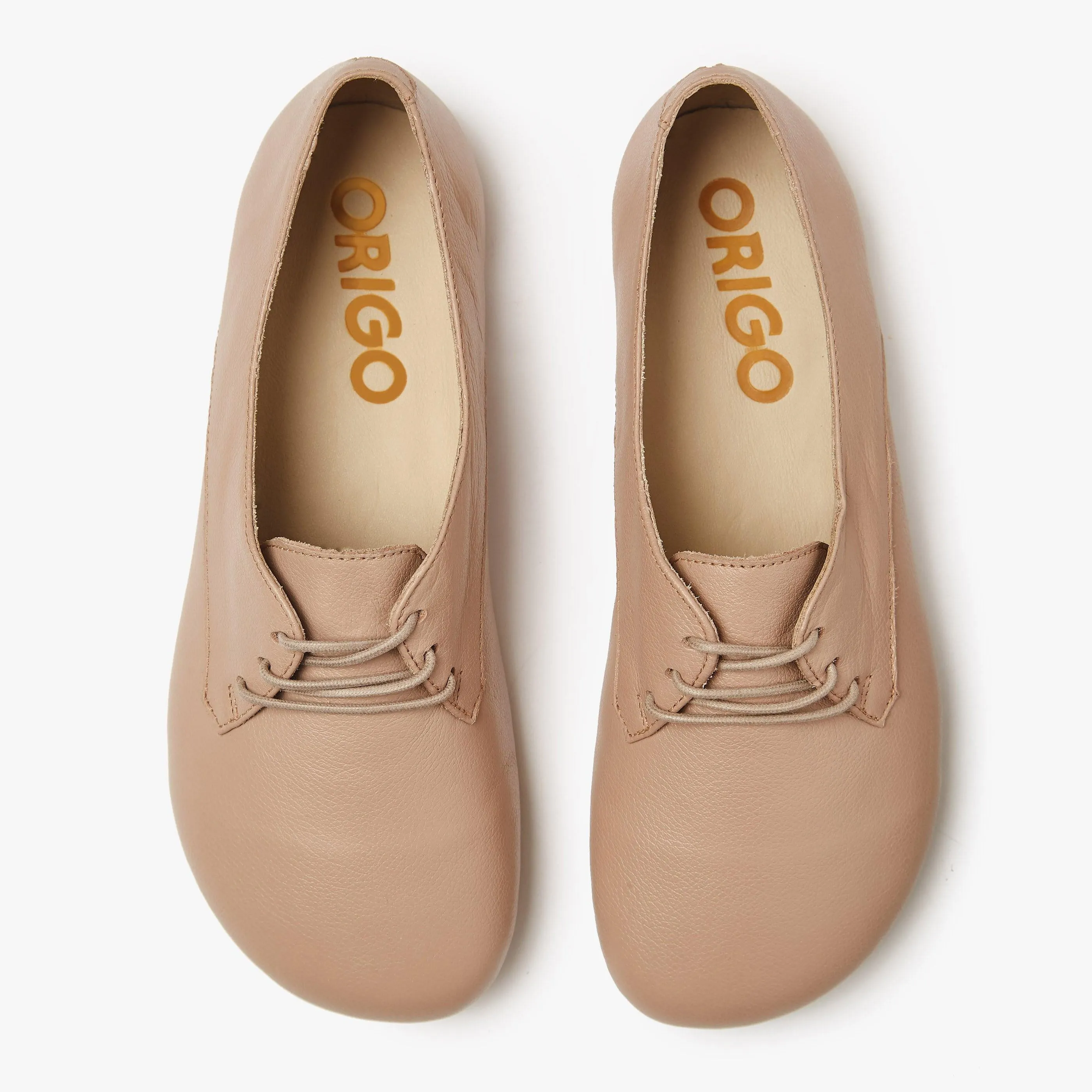 The New Derby | Natural Leather Women