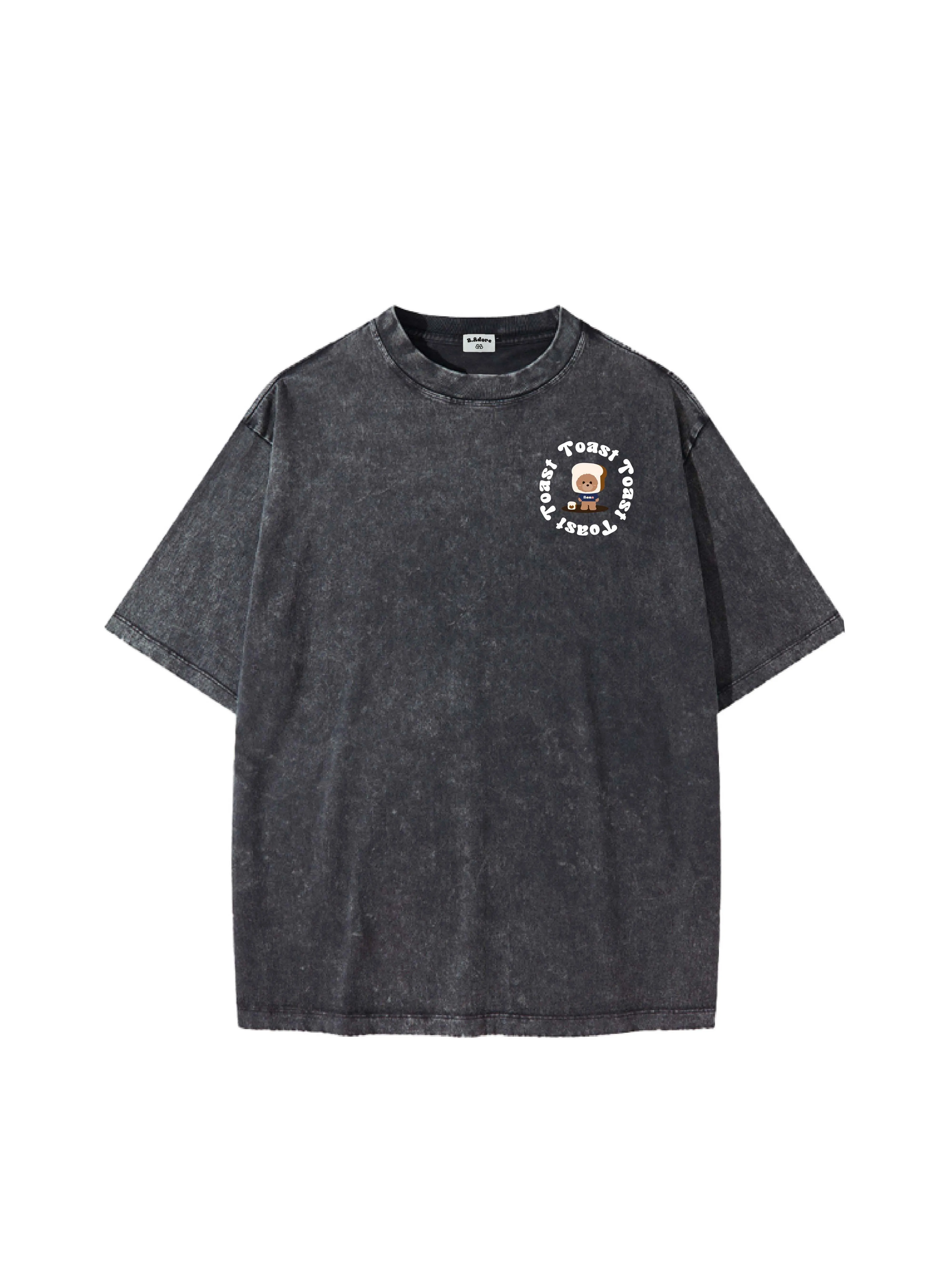 Toast Logo Adult T-Shirt Collection DARK GREY