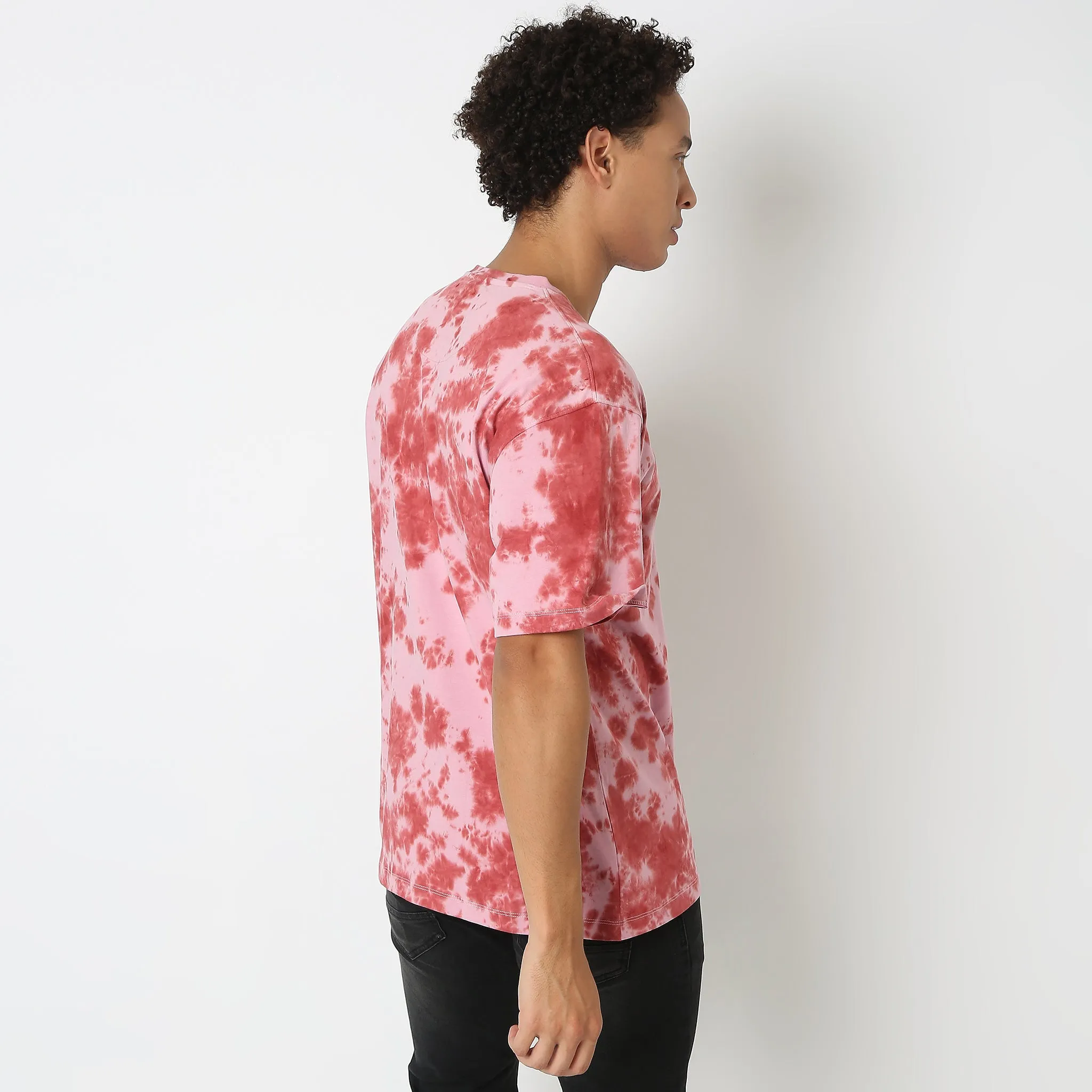 Trendy Oversize Tie - Dye Tees