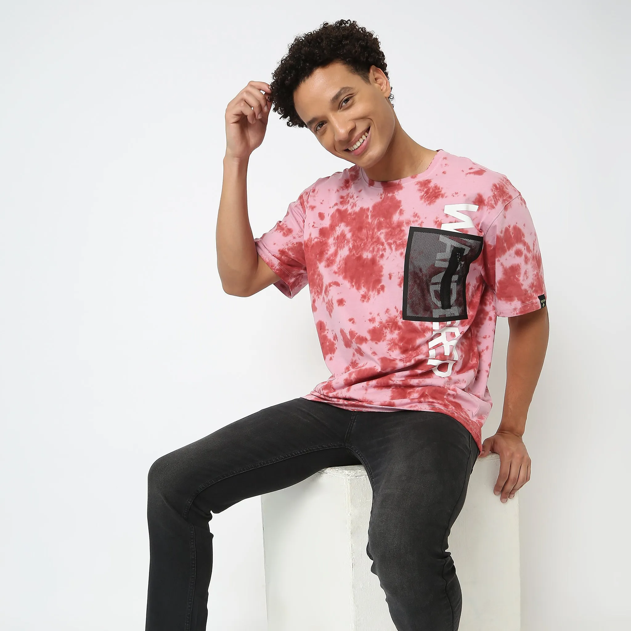 Trendy Oversize Tie - Dye Tees