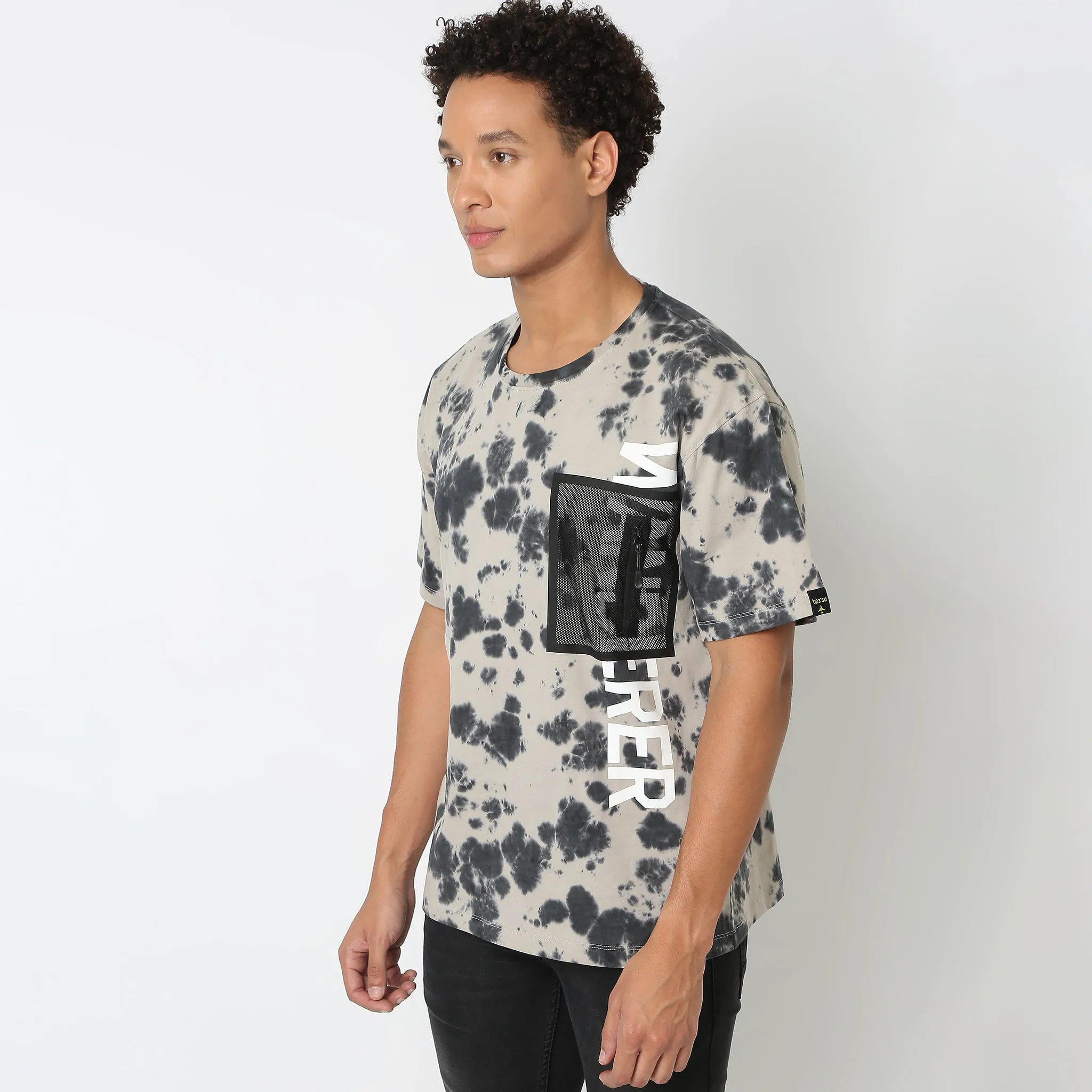 Trendy Oversize Tie - Dye Tees