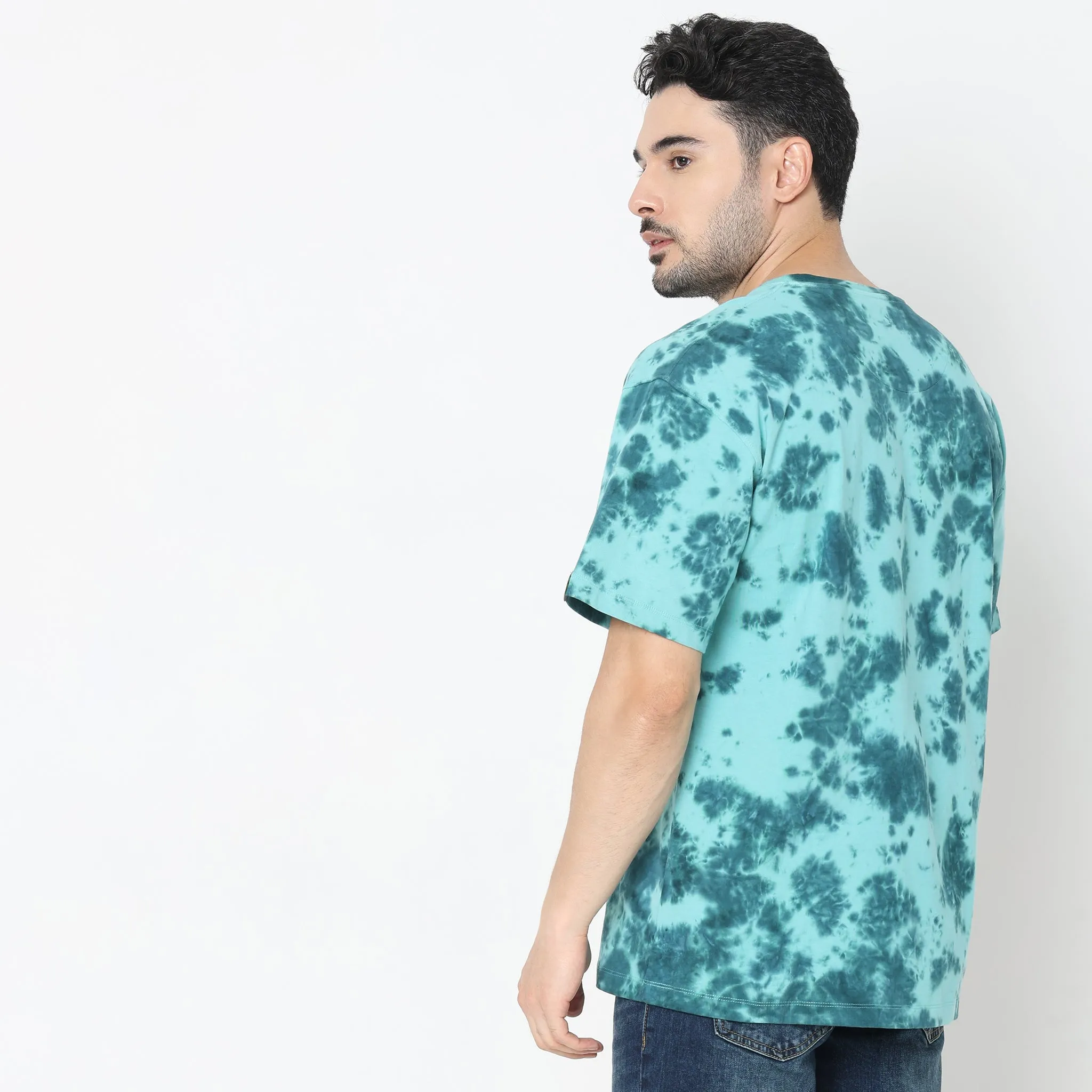 Trendy Oversize Tie - Dye Tees