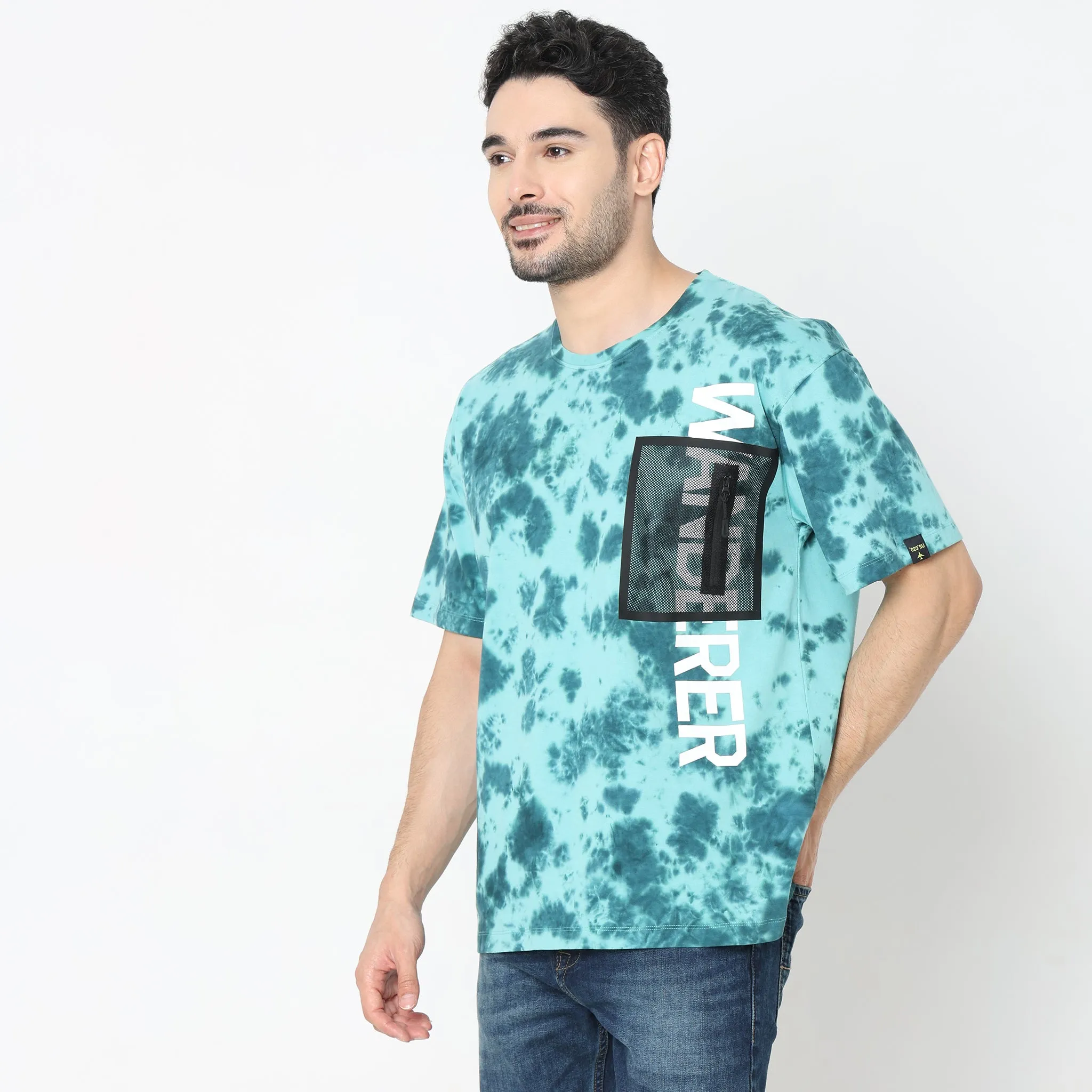 Trendy Oversize Tie - Dye Tees