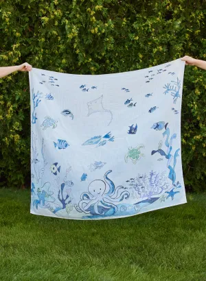 Under the Sea Shawl Blanket