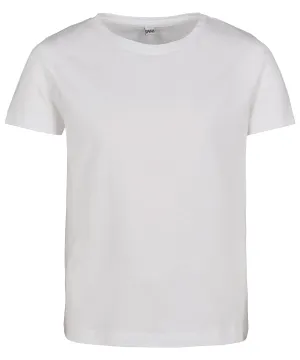 White - Girls short sleeve tee