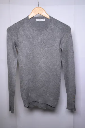 Zara Grey Sweatshirt - Small